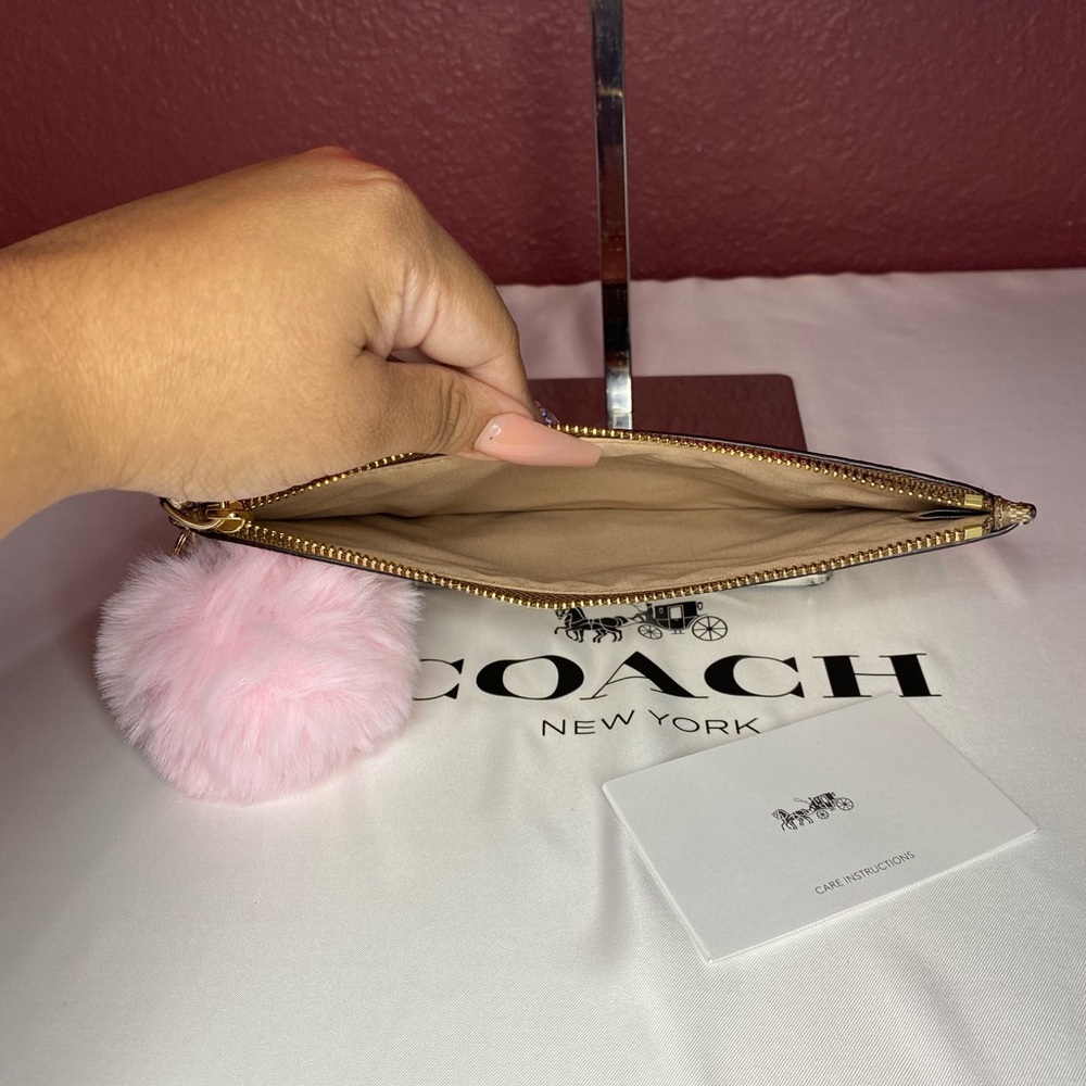 Coach Zip Top Wallet - Picture 6 of 6